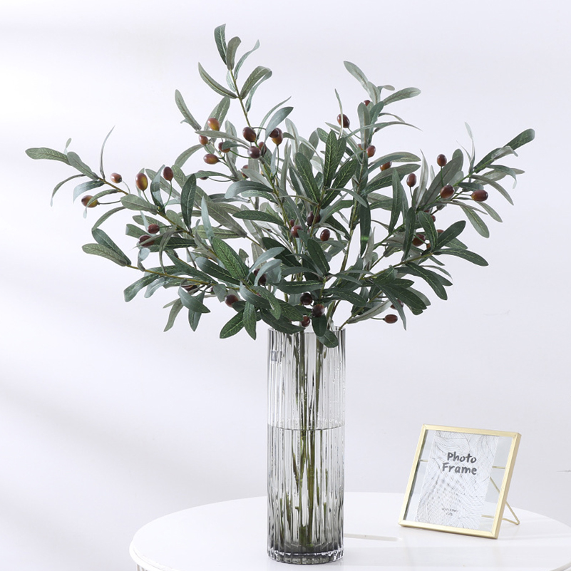 Christmas Tree Artificial - 1PC Artificial Olive Green Leaves Tree