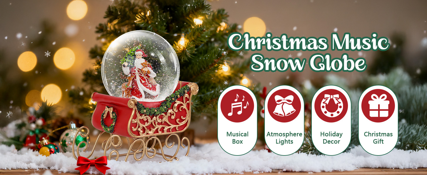 Christmas Snow Globe with Musi - Snow Globe Musical recensione e prezzo