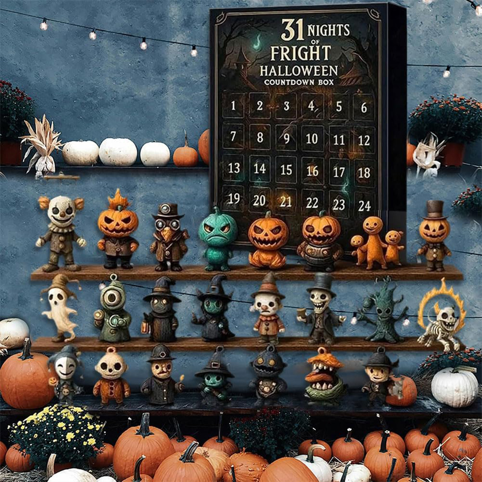 31 Nights Of Fright For Hallow - Advent Calendar Gift recensione e prezzo