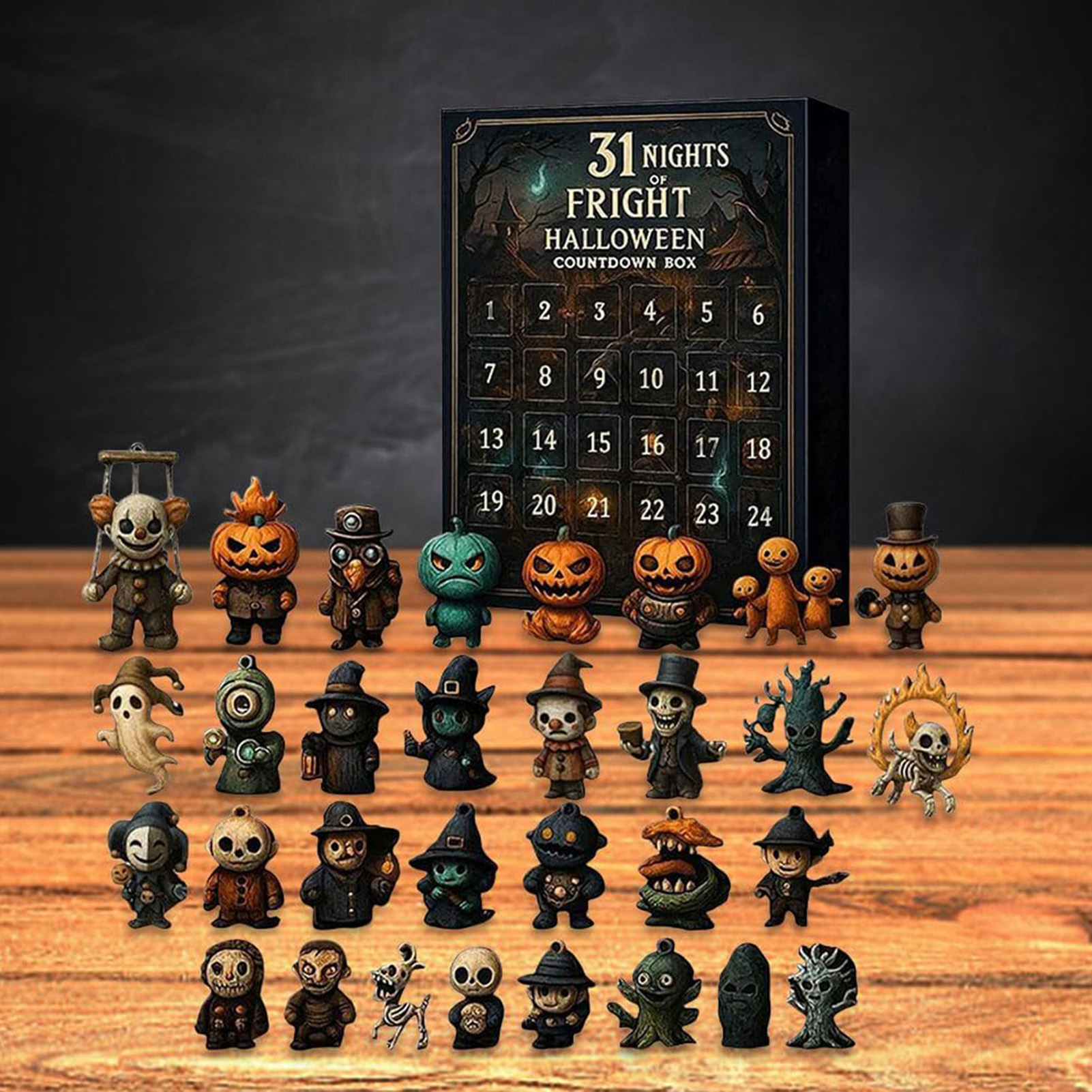 31 Nights Of Fright For Hallow - Advent Calendar Gift recensione e prezzo