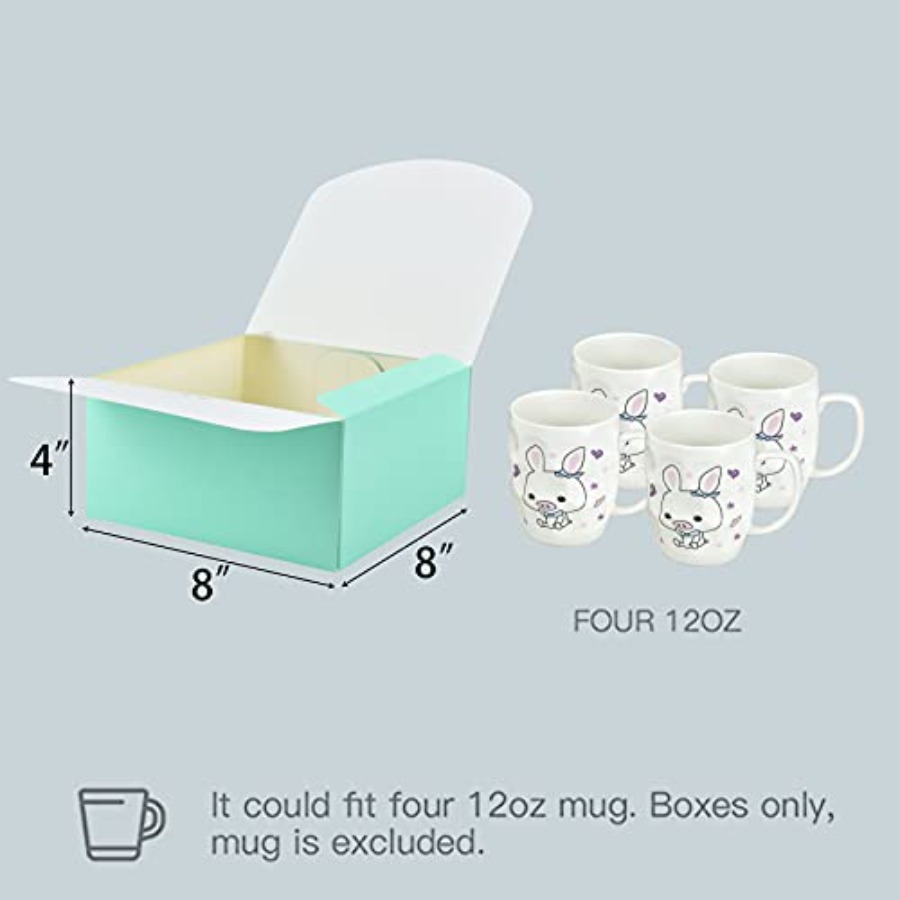 12 Sets Turquoise Green Gift B - Gift Box Wrap Set recensione e prezzo