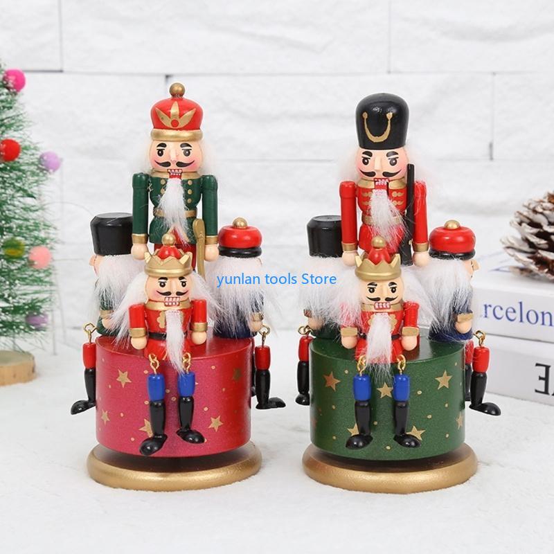50LB 4 in 1 Wooden Nutcracker  - Nutcracker Figurine recensione e prezzo
