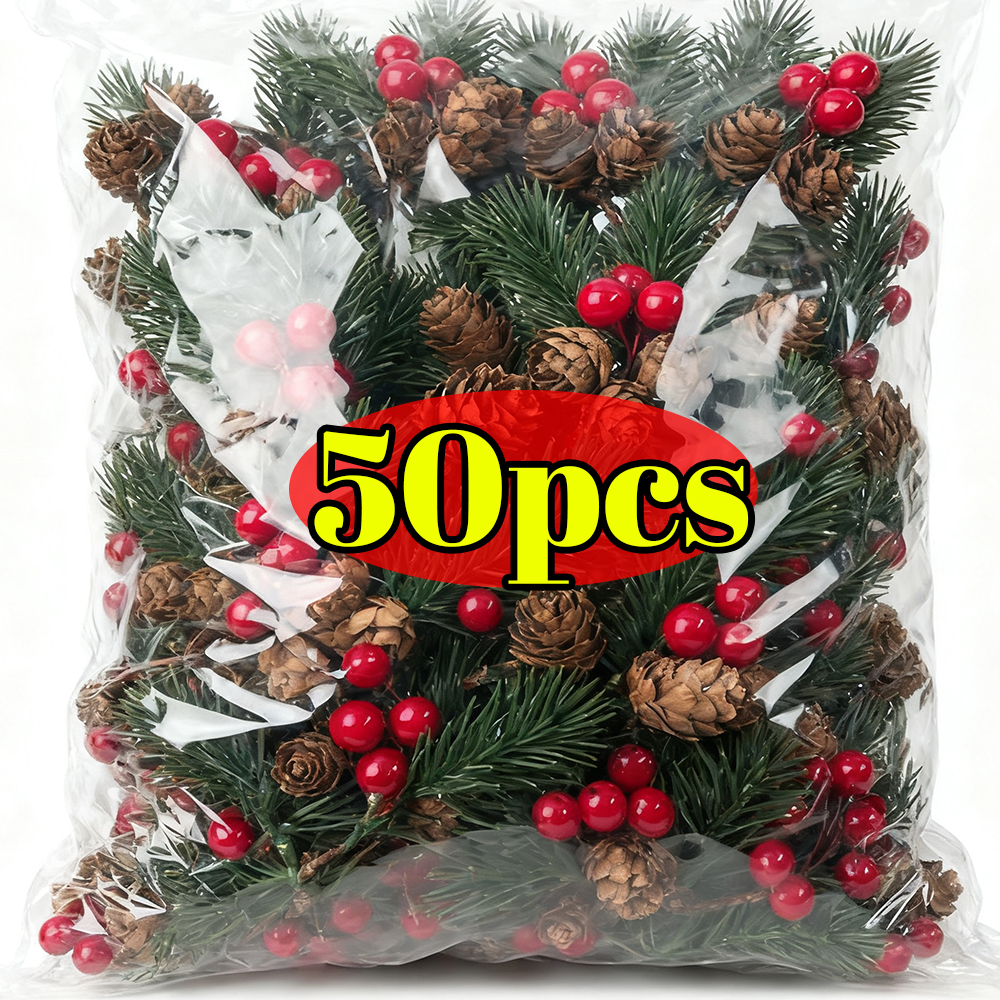 5/50Pcs Christmas Artificial P - Christmas Tree Artificial recensione e prezzo