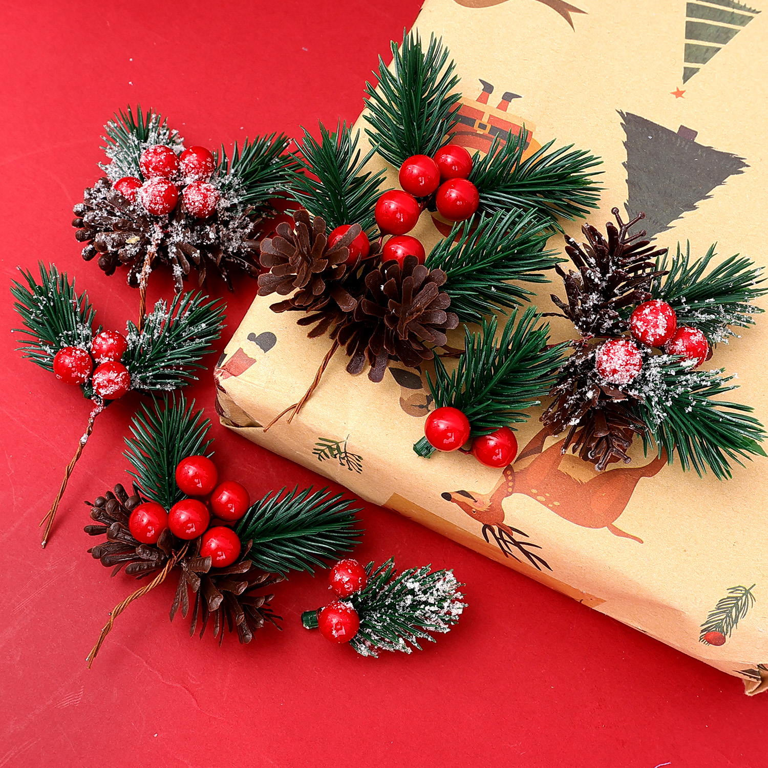 5/50Pcs Christmas Artificial P - Christmas Tree Artificial recensione e prezzo