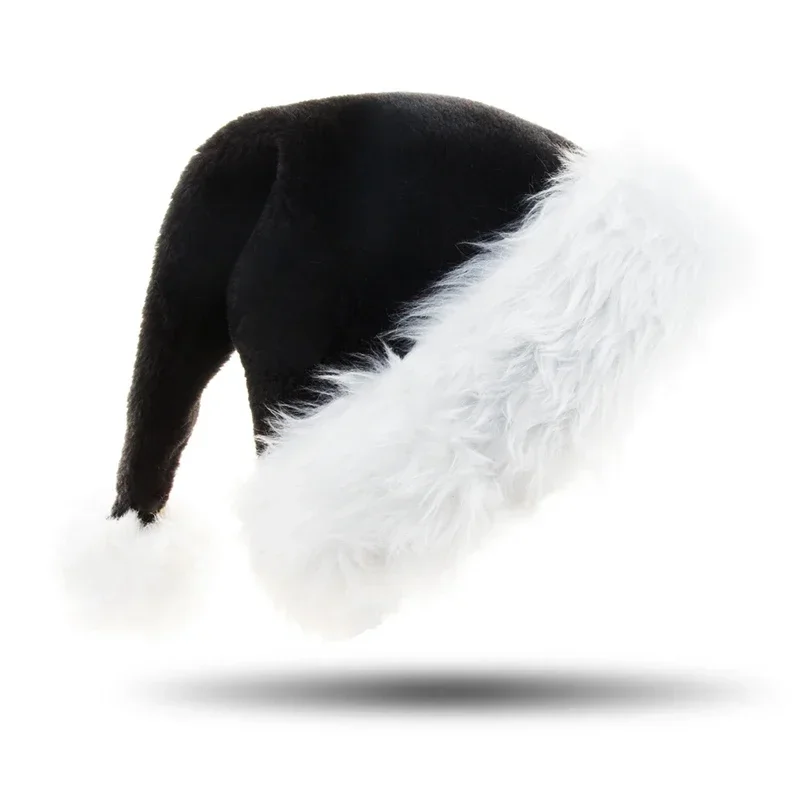 Unisex Xmas Black Plush Christ - Santa Hat Plush recensione e prezzo