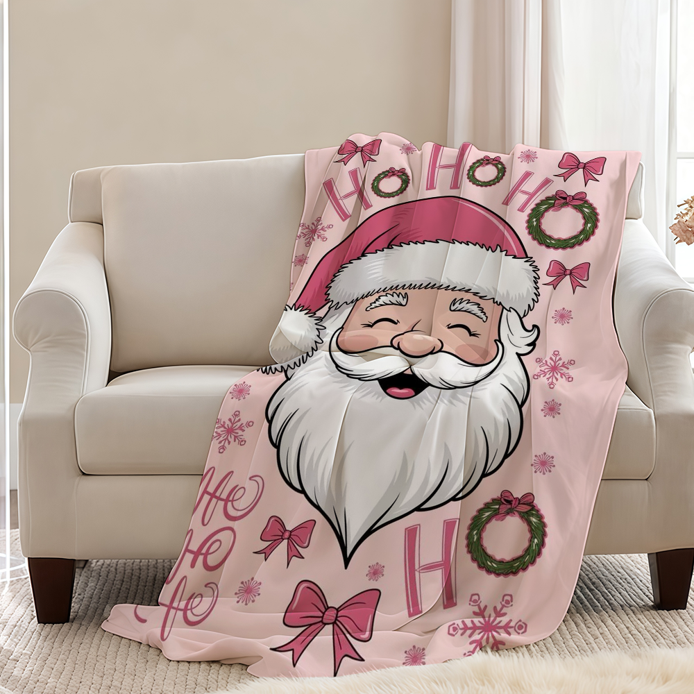 Pink Christmas Blanket Throw S - Christmas Throw Blanket recensione e prezzo