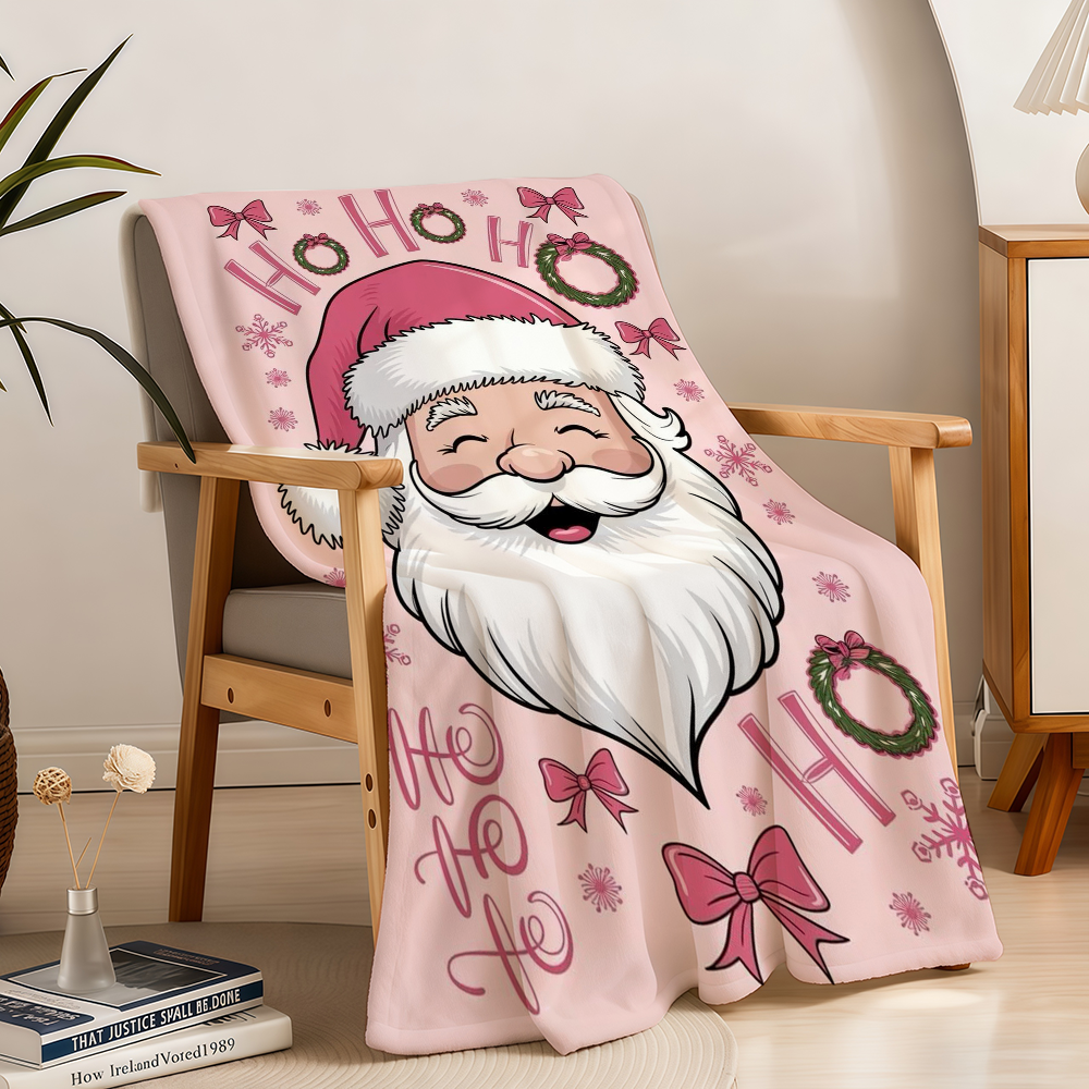Pink Christmas Blanket Throw S - Christmas Throw Blanket recensione e prezzo