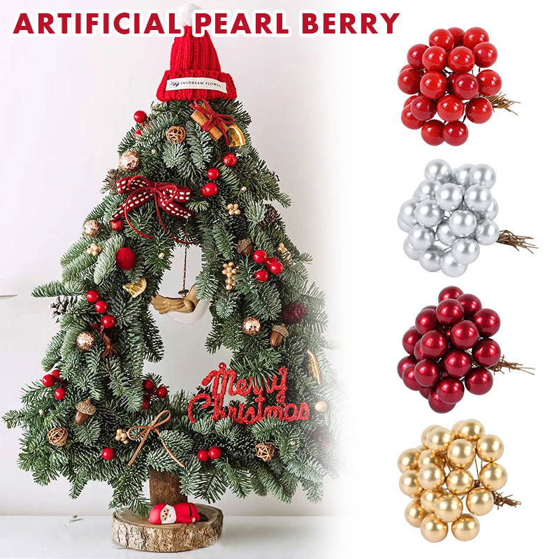 100/200pcs Pearl Stamens Mini  - Christmas Wreath Fake recensione e prezzo
