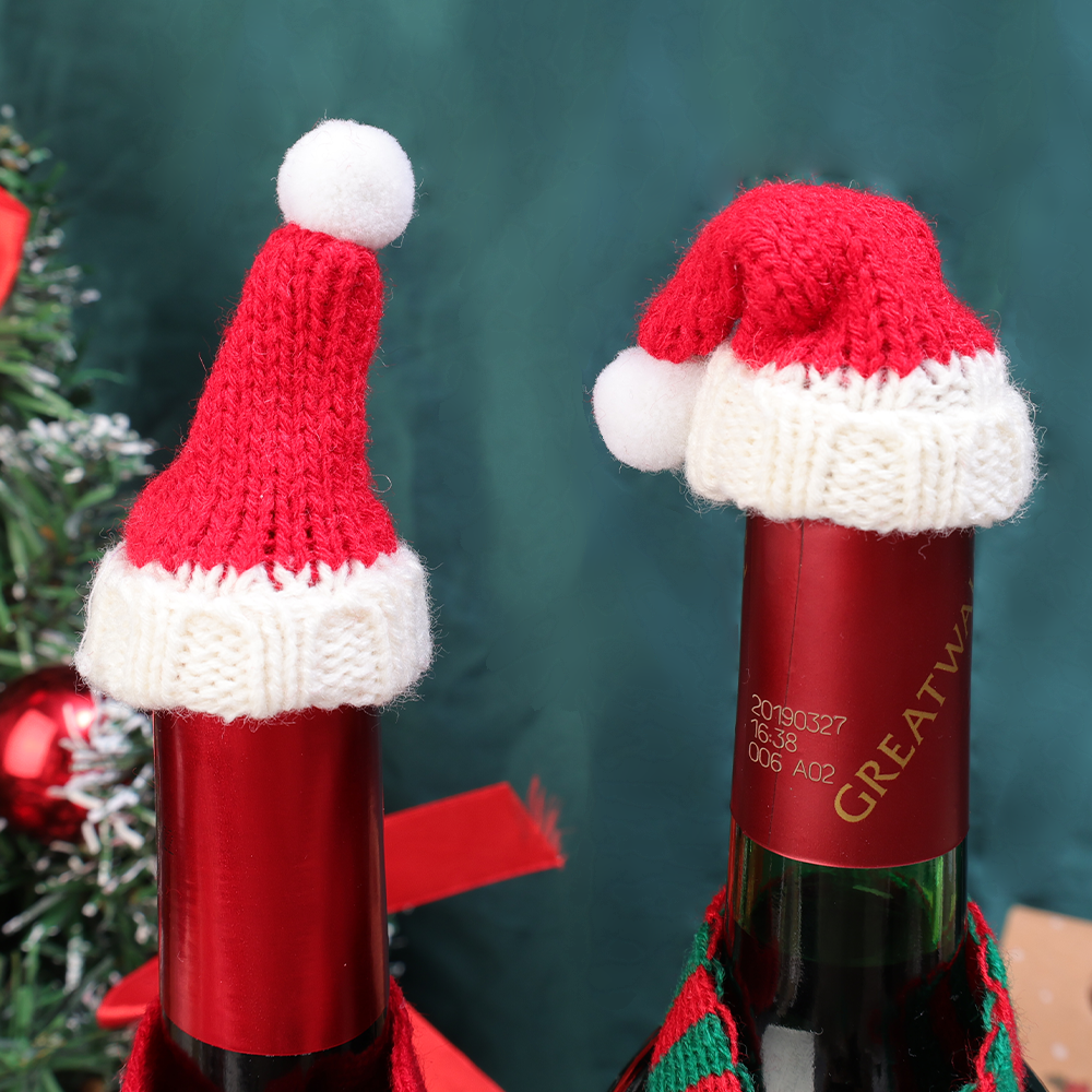 1-10pcs Christmas Doll Mini Fi - Santa Hat Plush recensione e prezzo