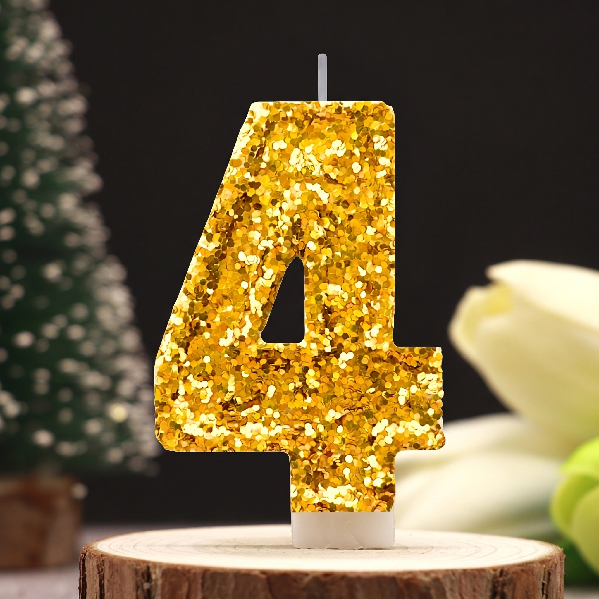 Digital Birthday Candle Gold C - Holiday Candle Set recensione e prezzo