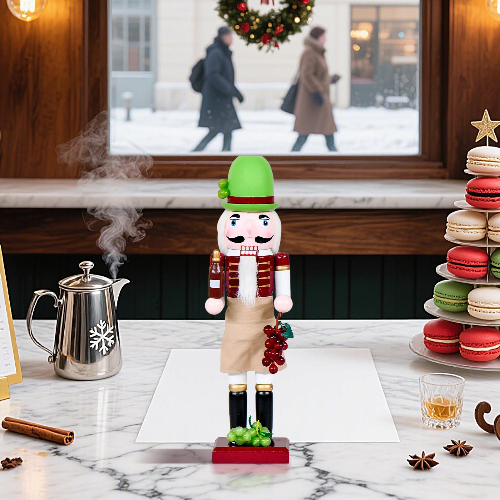 Nutcracker Christmas Decor Woo - Nutcracker Figurine recensione e prezzo