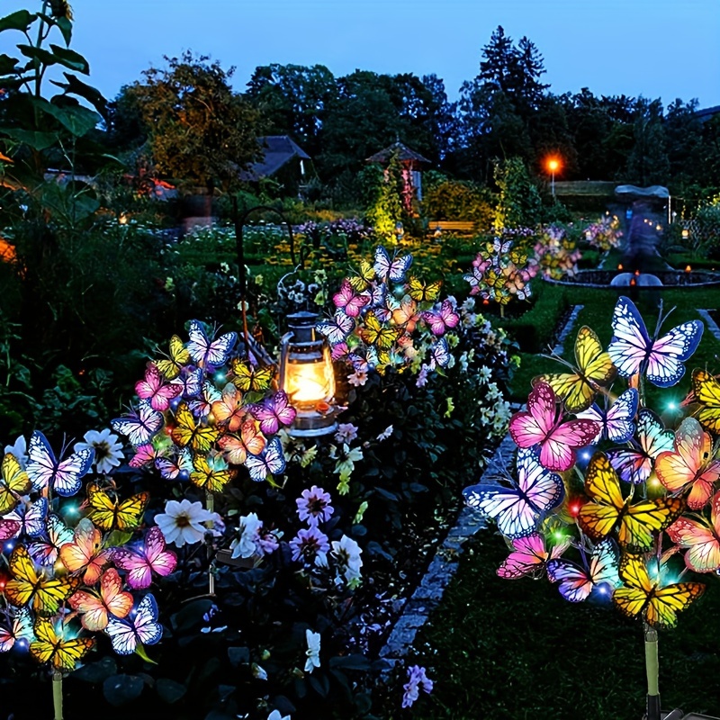 Solar LED Butterfly Garden Lig - Christmas Lights Outdoor recensione e prezzo