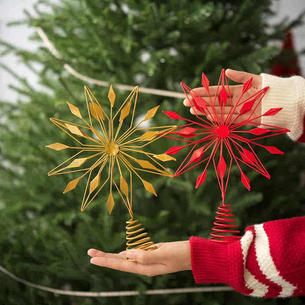 12.6 Inch Creative Led Lights  - Star Tree Topper recensione e prezzo