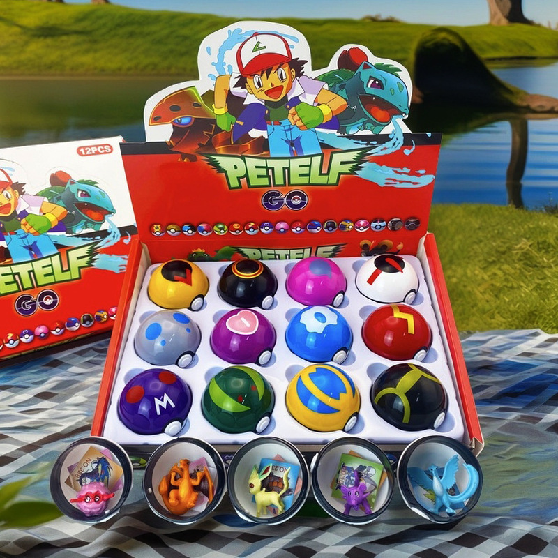 12pcs Pokemon Blind Ball Rando - Ornament Ball Set recensione e prezzo