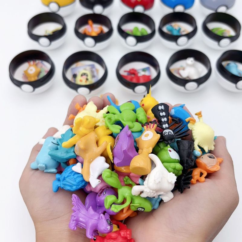12pcs Pokemon Blind Ball Rando - Ornament Ball Set recensione e prezzo