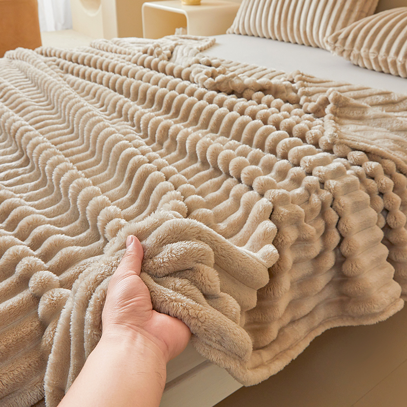 Luxurious Double-Sided Faux Ra - Christmas Throw Blanket recensione e prezzo