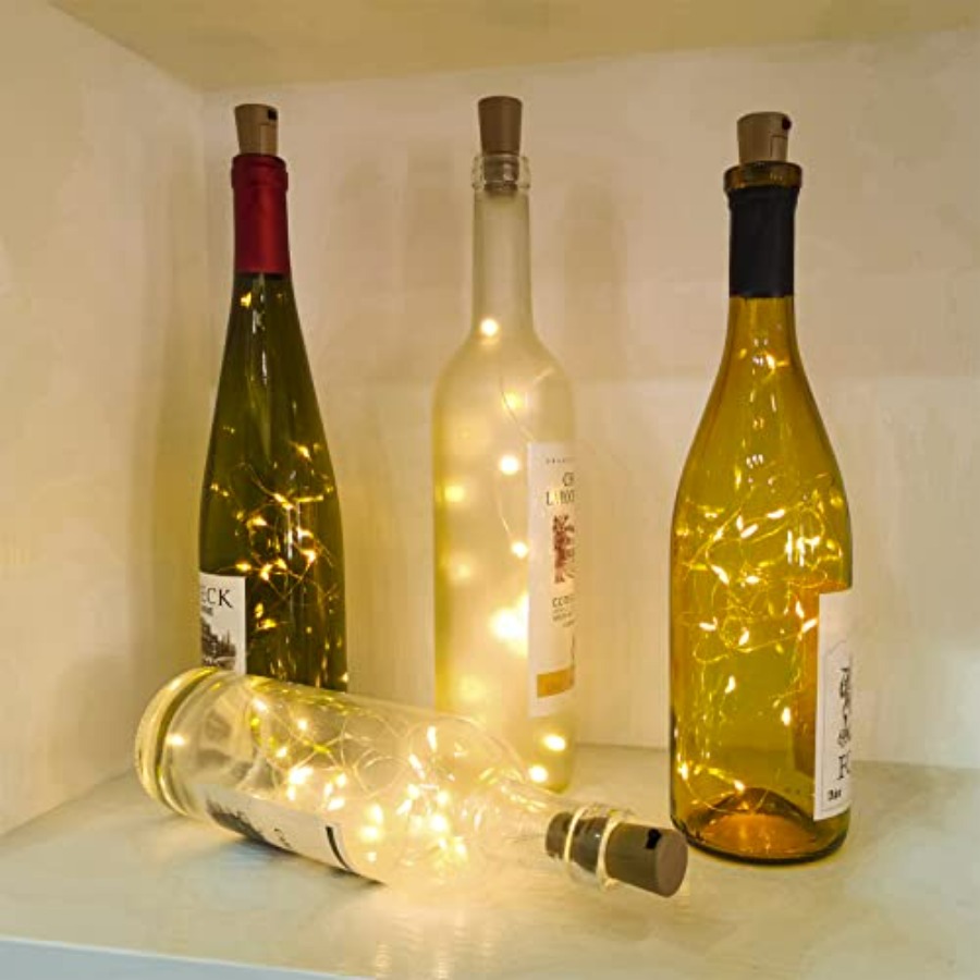 Wine Bottle Lights with Cork,  - Led Fairy String Lights recensione e prezzo