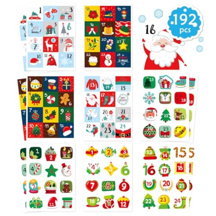 16 Sheets Christmas Advent Cal - Advent Calendar Gift recensione e prezzo