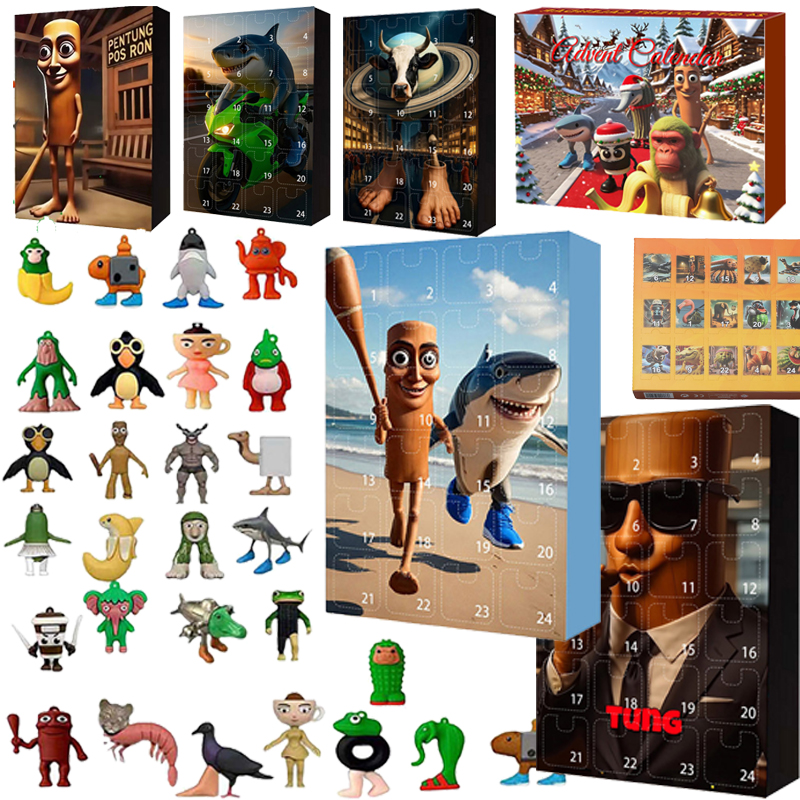 2025 Italian Brainrot Christma - Advent Calendar Gift recensione e prezzo