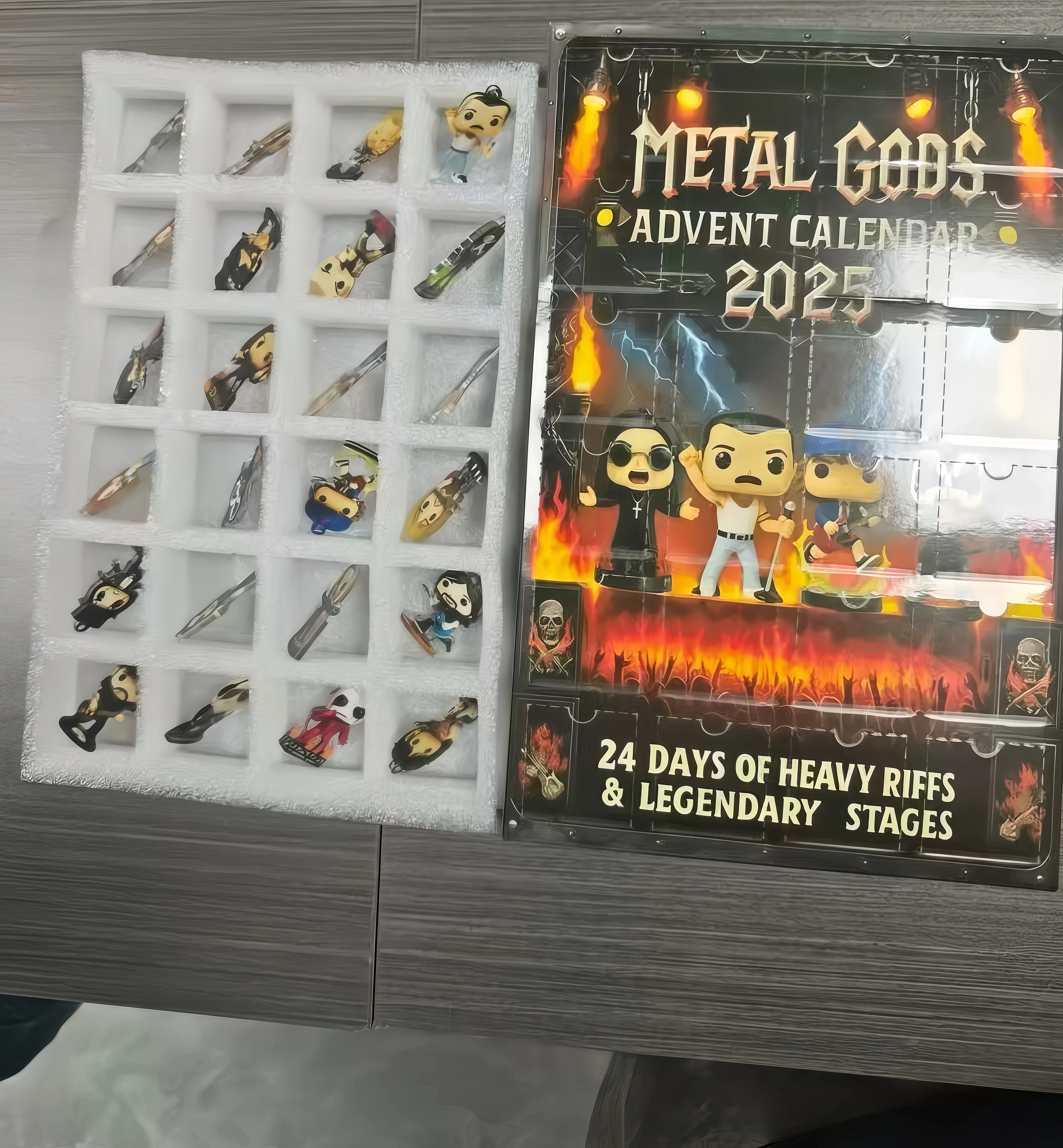 Rock and Metal Advent Calendar - Advent Calendar Gift recensione e prezzo