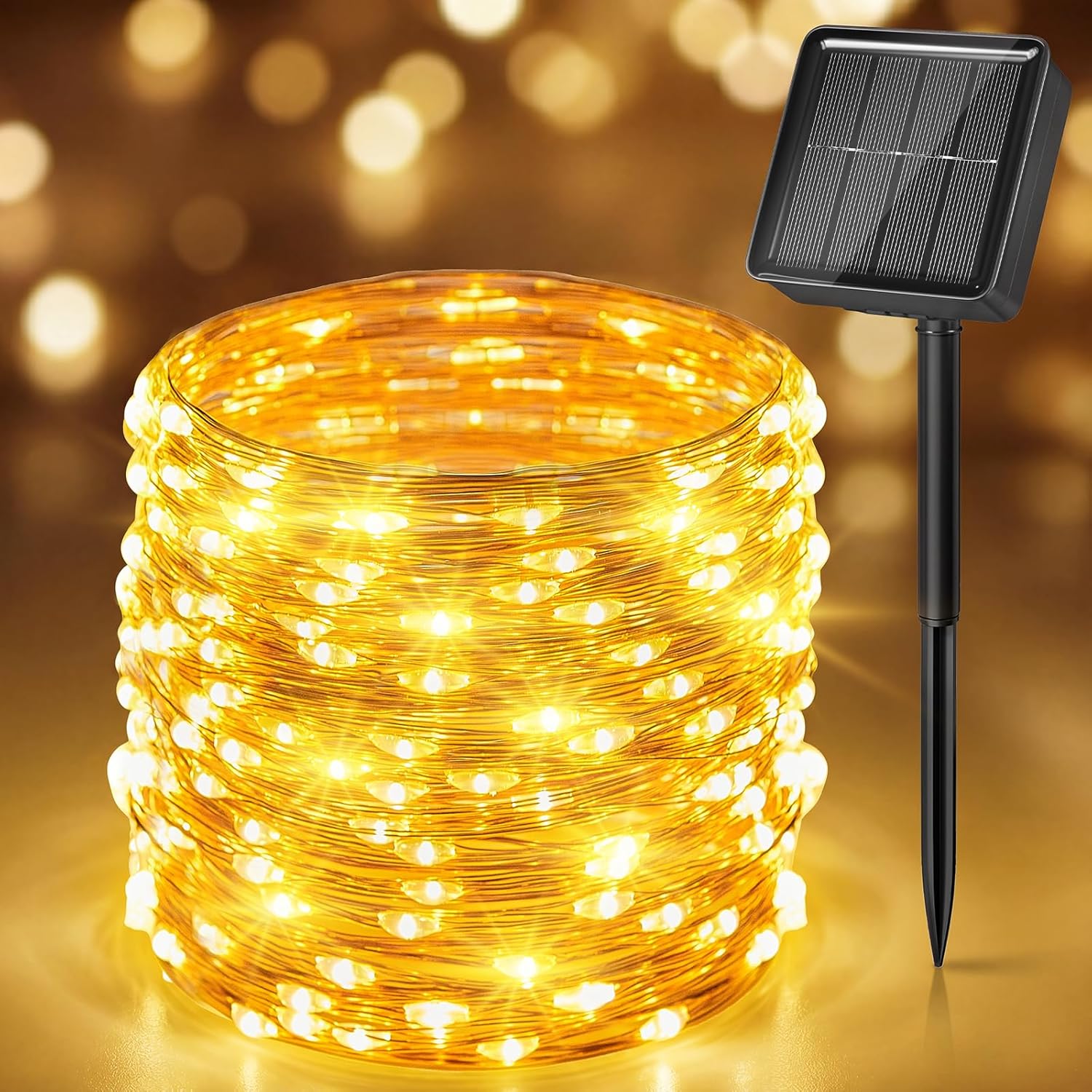 Solar Fairy Lights,33Ft 100 LE - Christmas Lights Outdoor recensione e prezzo