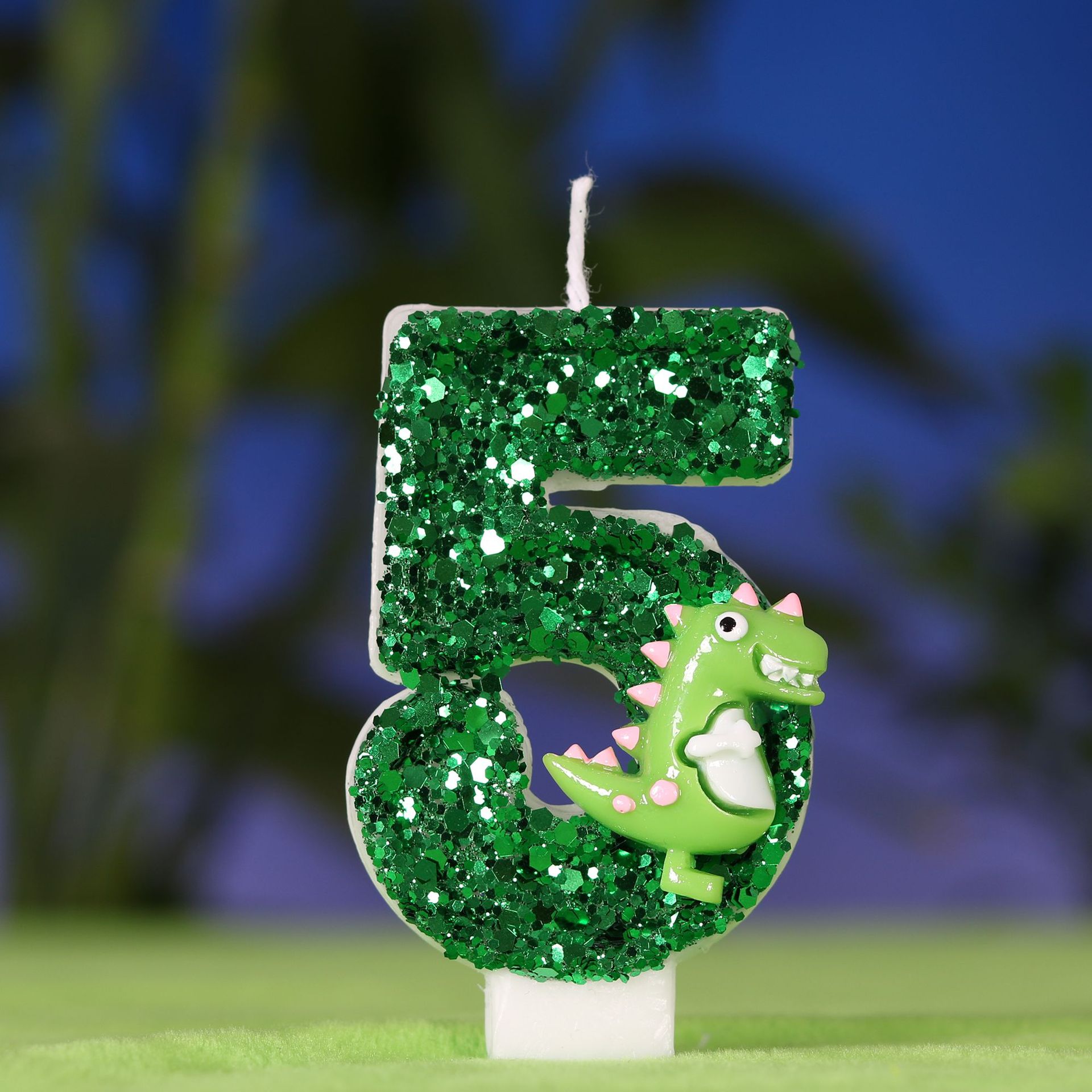 Cartoon Dinosaur Digital Birth - Holiday Candle Set recensione e prezzo