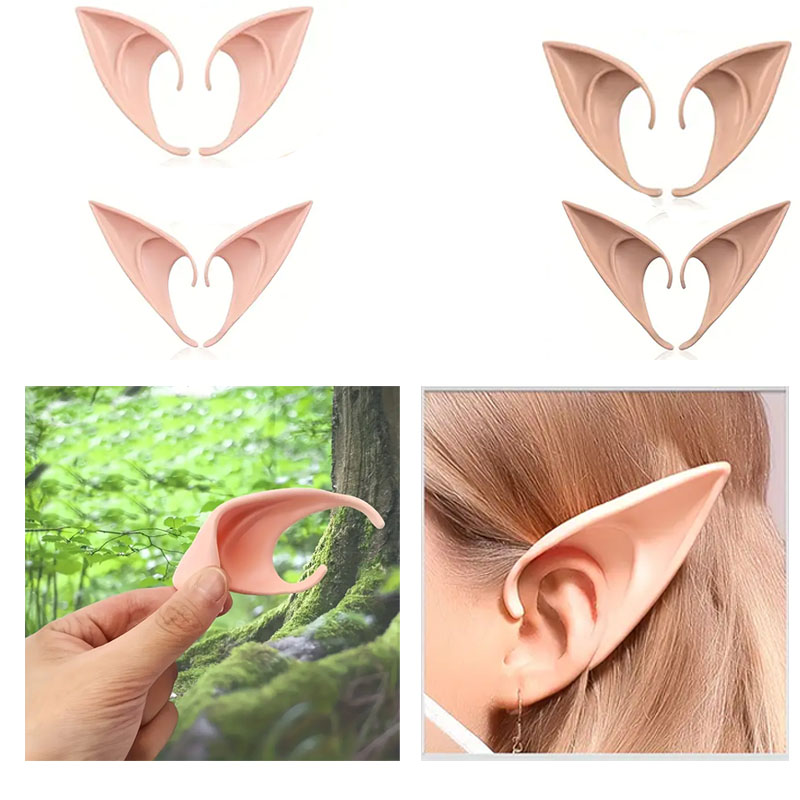 Exquisite Latex Elf Ears for M - Elf Costume Christmas recensione e prezzo