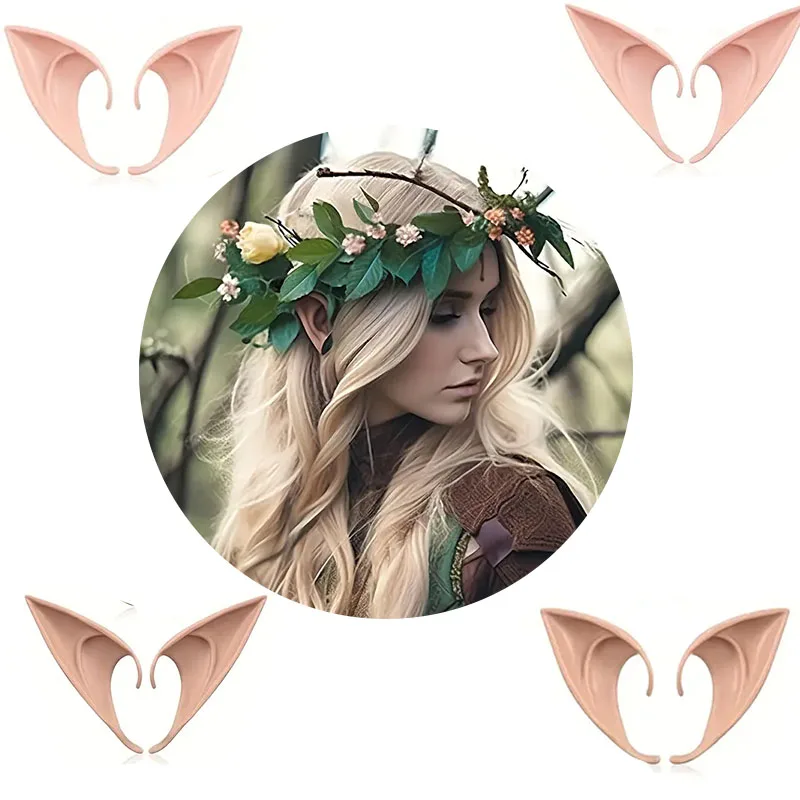 Exquisite Latex Elf Ears for M - Elf Costume Christmas recensione e prezzo