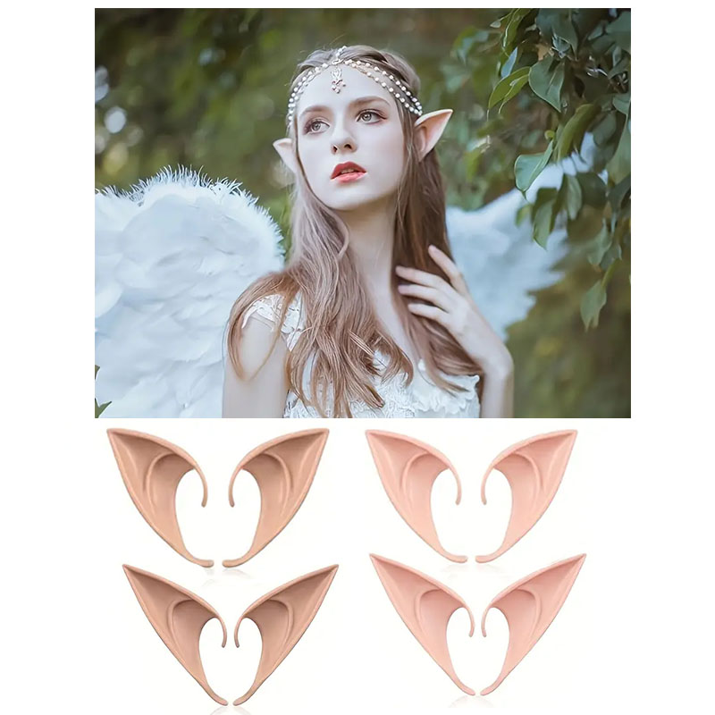 Exquisite Latex Elf Ears for M - Elf Costume Christmas recensione e prezzo