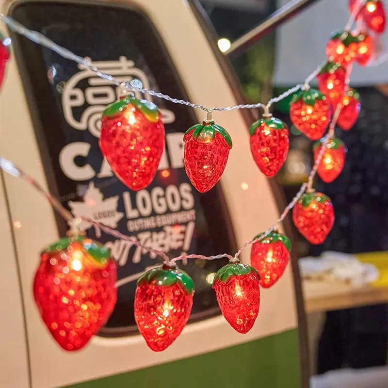 6.5FT 10LEDS Strawberry String - Led Fairy String Lights recensione e prezzo
