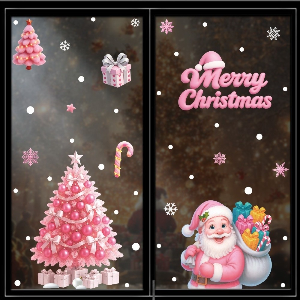 Removable PVC Window Stickers  - Snowflake Window Decal recensione e prezzo