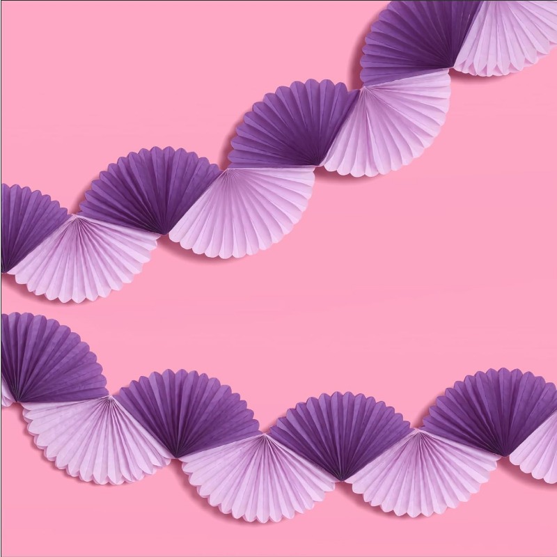 Purple Silver Party Paper 3D F - Tinsel Garland Decoration recensione e prezzo