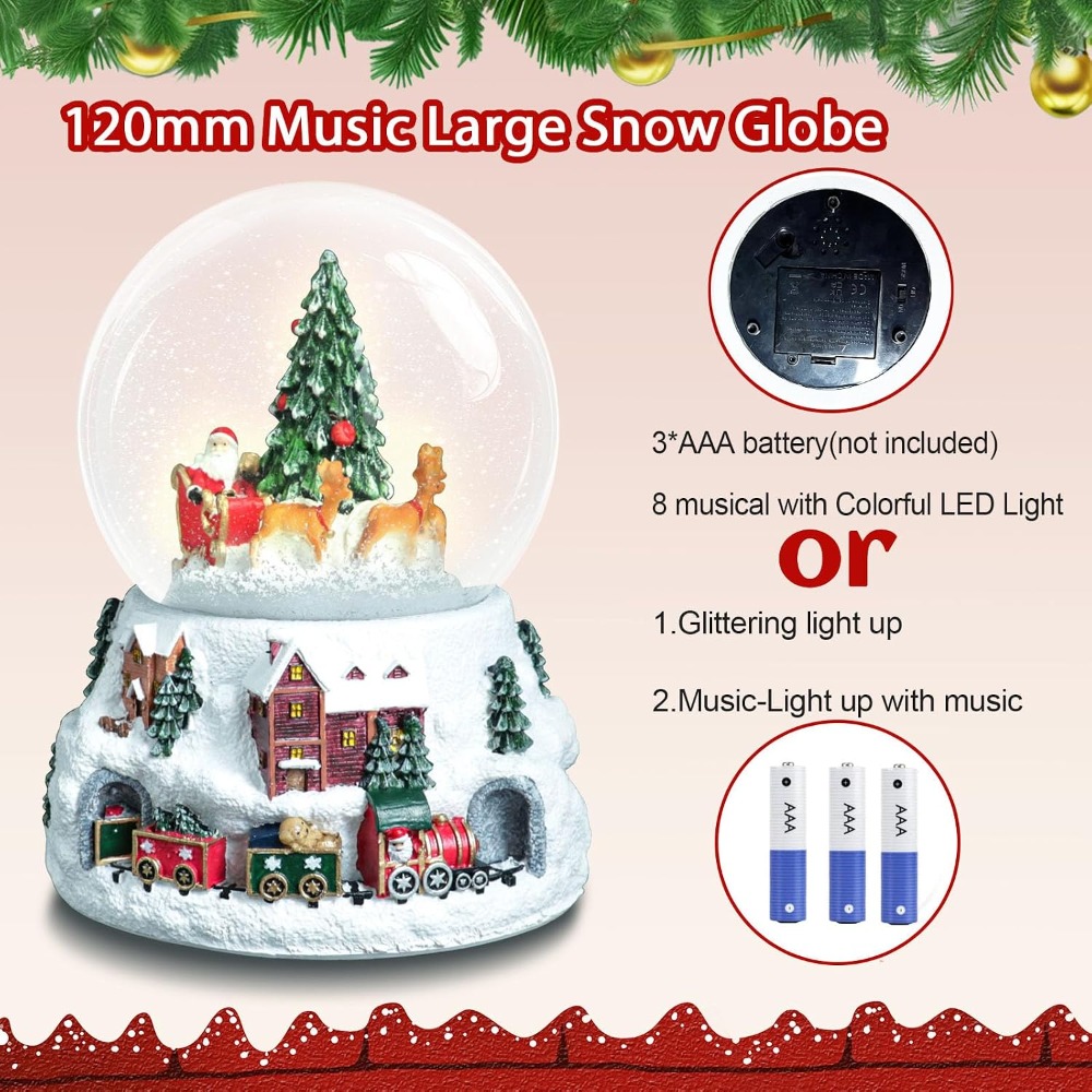 5.9-Inch Musical Snow Globe wi - Snow Globe Musical recensione e prezzo