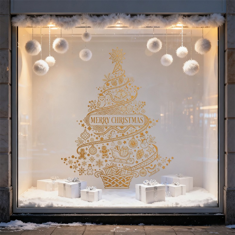 Merry Christmas Home Decoratio - Snowflake Window Decal recensione e prezzo