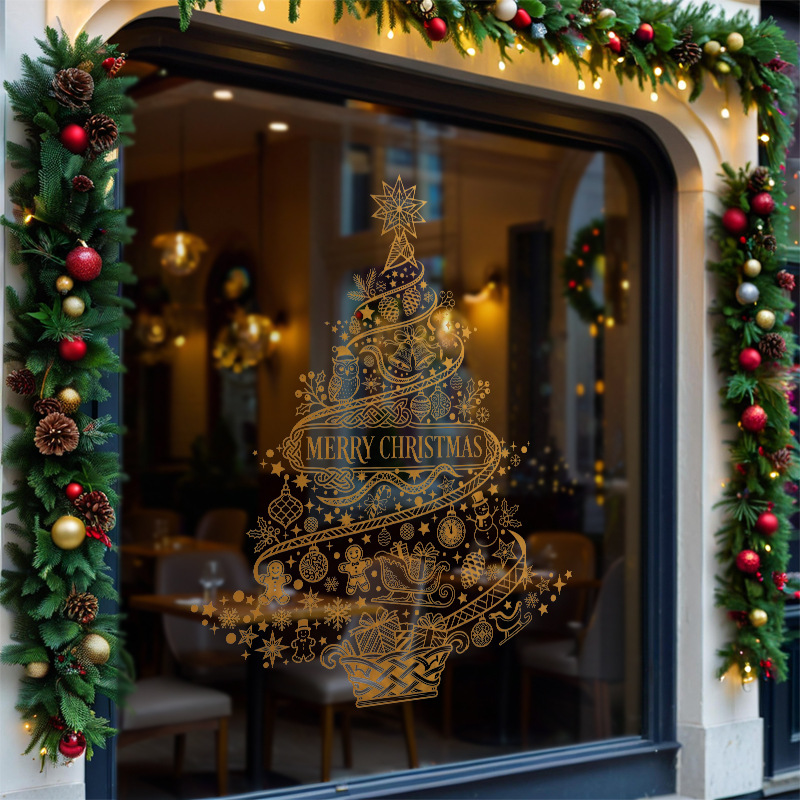 Merry Christmas Home Decoratio - Snowflake Window Decal recensione e prezzo