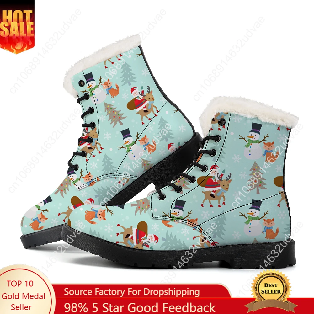 Christmas Plush Boots Mens Wom - Christmas Lights Outdoor recensione e prezzo