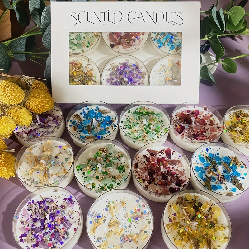 Set of 6 Scented Candles Fragr - Holiday Candle Set recensione e prezzo