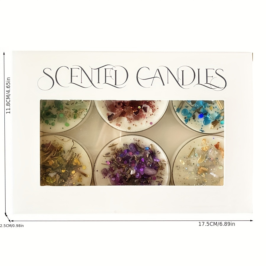 Set of 6 Scented Candles Fragr - Holiday Candle Set recensione e prezzo