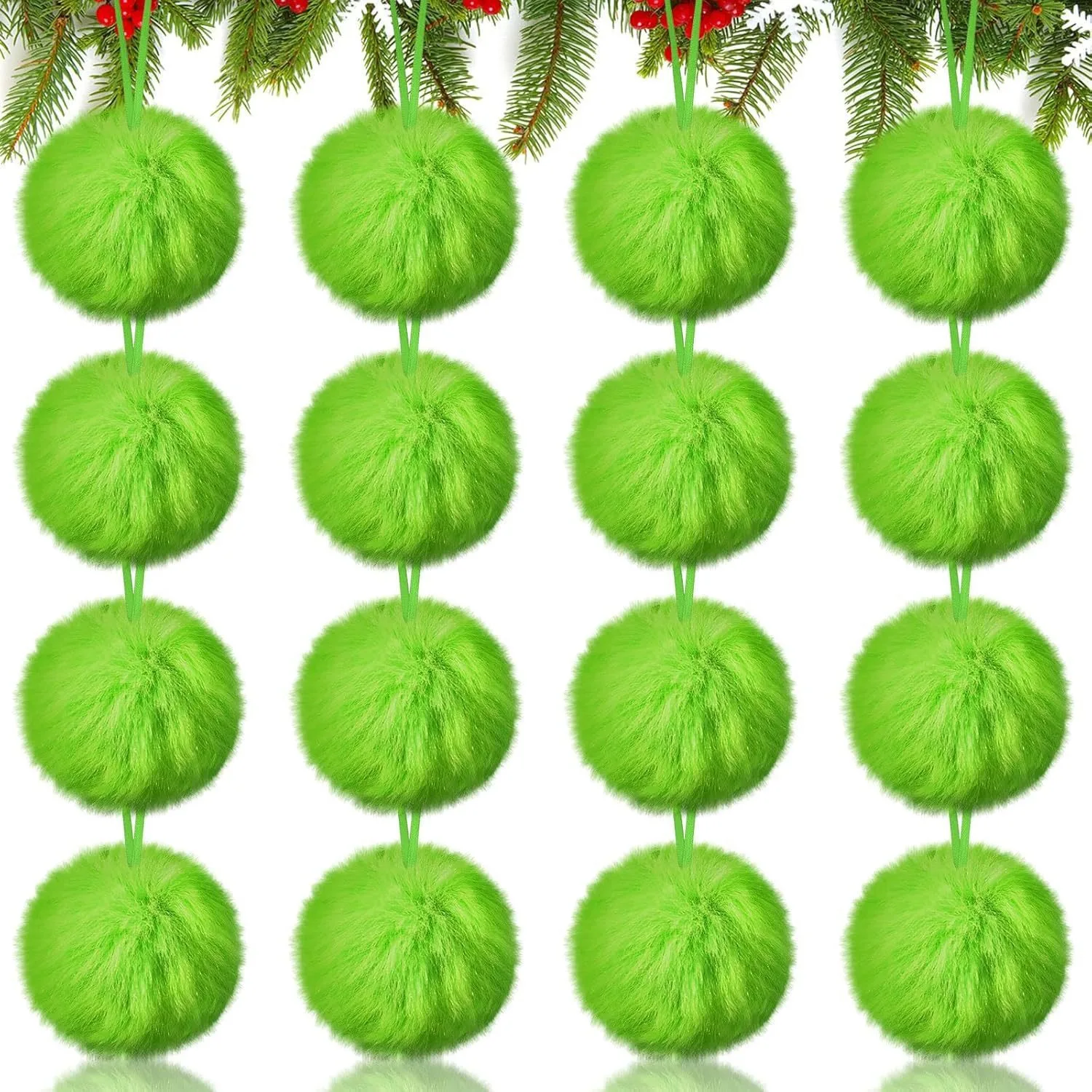 Christmas Green Long Plush Bal - Santa Hat Plush recensione e prezzo