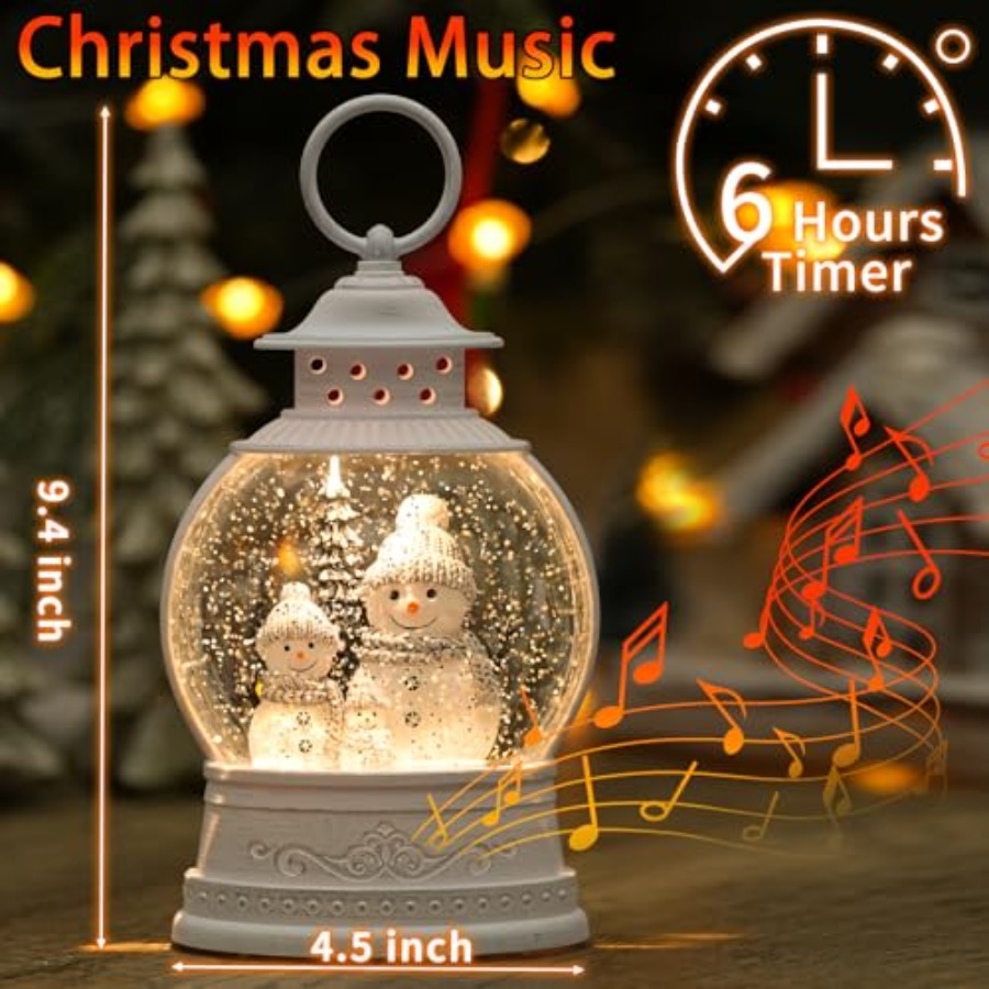 Christmas Snow Globe Lantern M - Snow Globe Musical recensione e prezzo