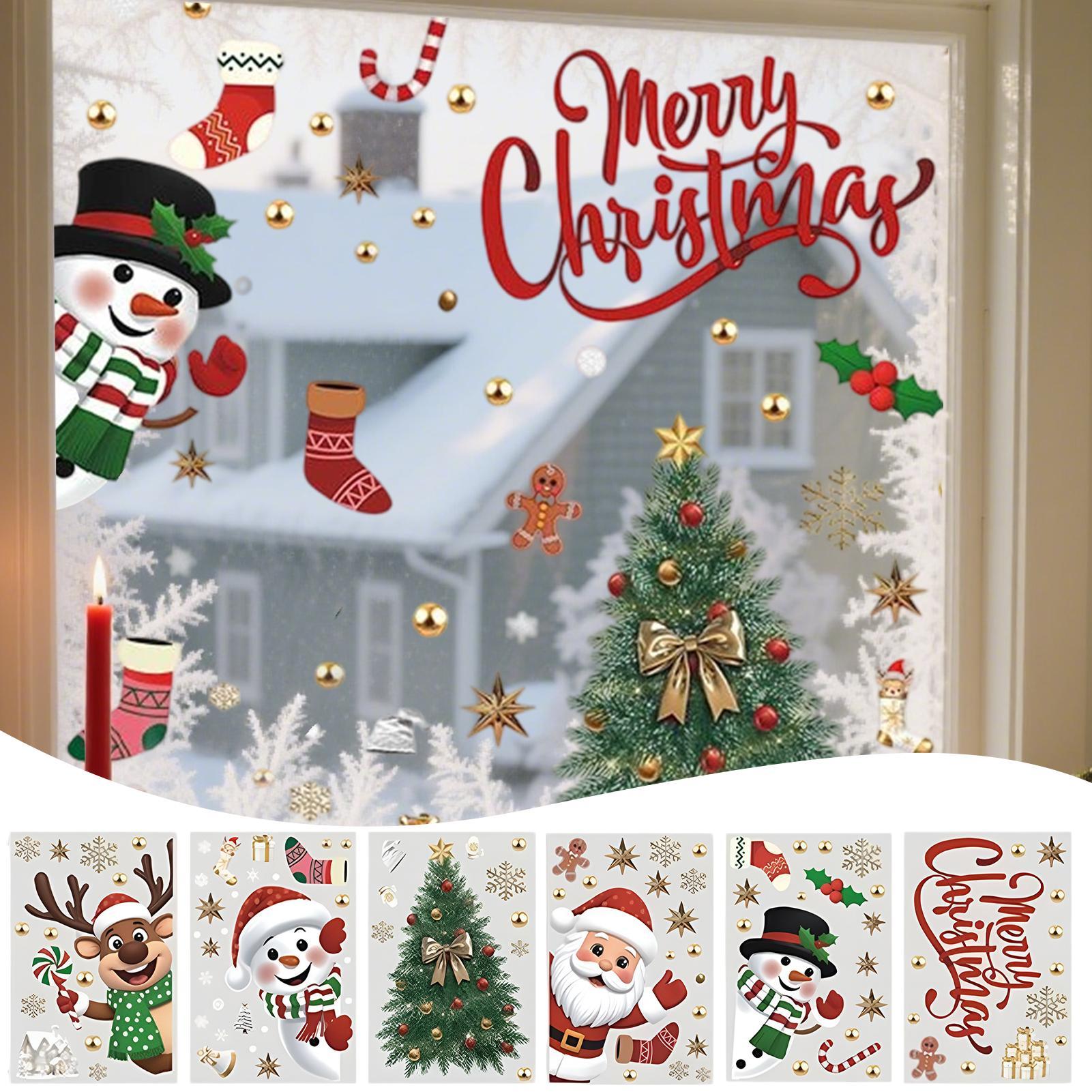 Christmas Window Decals Holida - Snowflake Window Decal recensione e prezzo