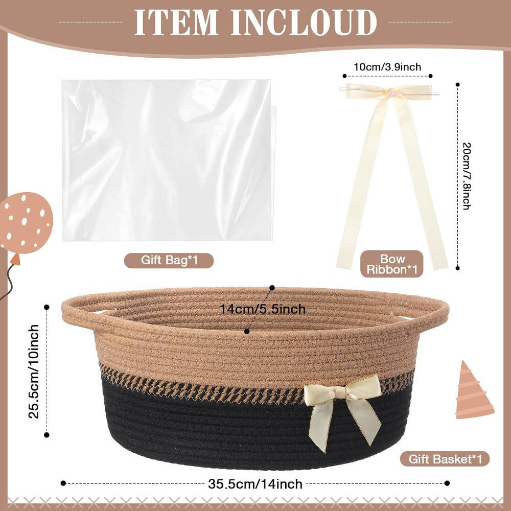 Woven Basket for Gift Empty wi - Gift Box Wrap Set recensione e prezzo