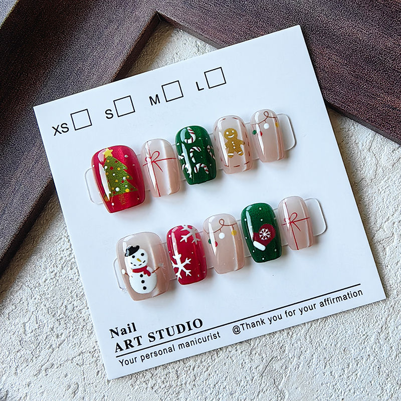 10 Pcs Christmas Half Handmade - Christmas Tree Artificial recensione e prezzo