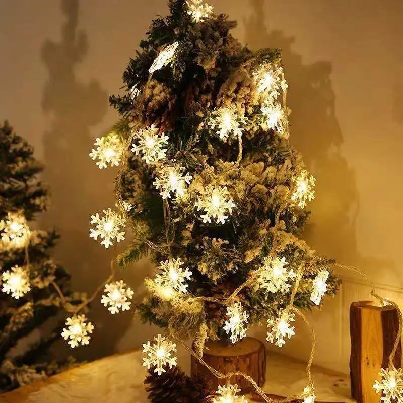 10/20/40 LED Snowflake String  - Led Fairy String Lights recensione e prezzo