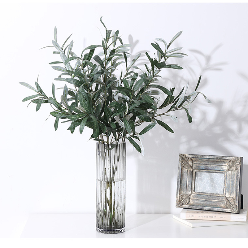 1PC Artificial Olive Green Lea - Christmas Tree Artificial recensione e prezzo