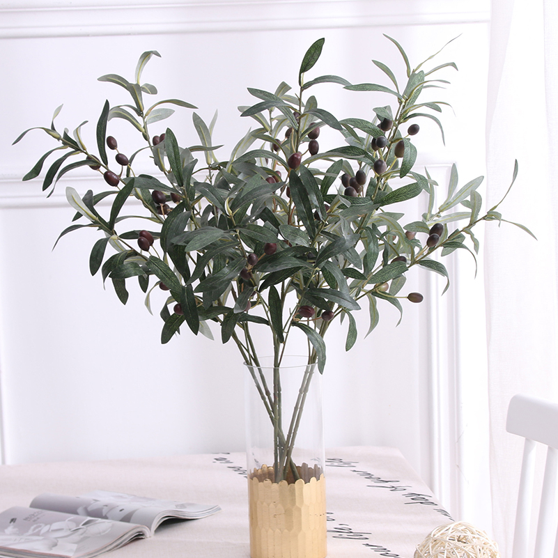 1PC Artificial Olive Green Lea - Christmas Tree Artificial recensione e prezzo