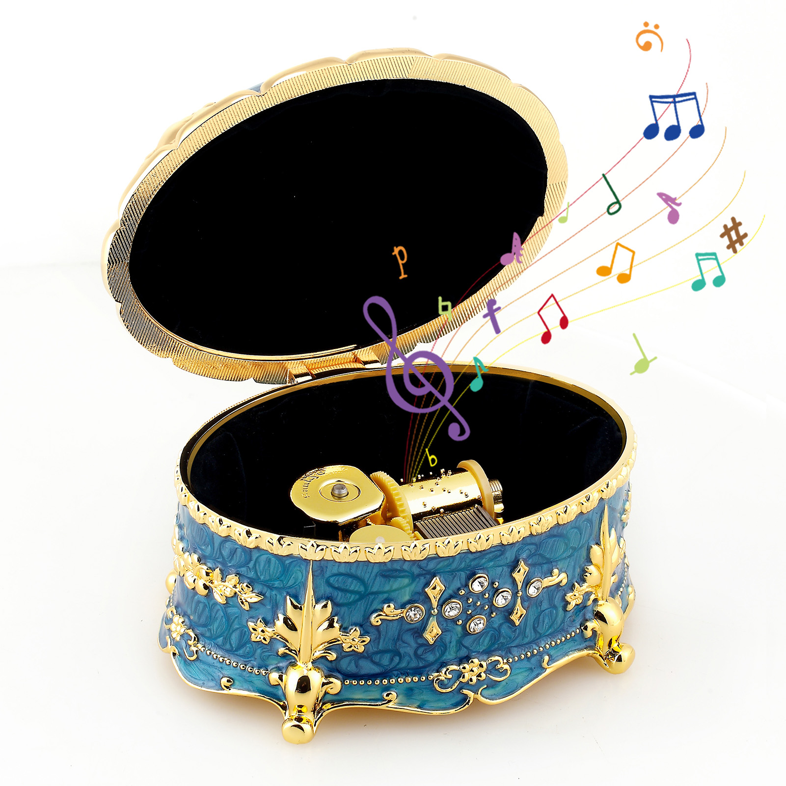 SOFTALK Oval Emboss Alloy Meta - Snow Globe Musical recensione e prezzo