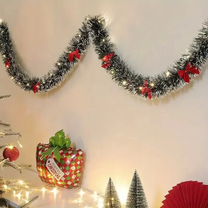 LED Christmas Tinsel Garland A - Tinsel Garland Decoration recensione e prezzo