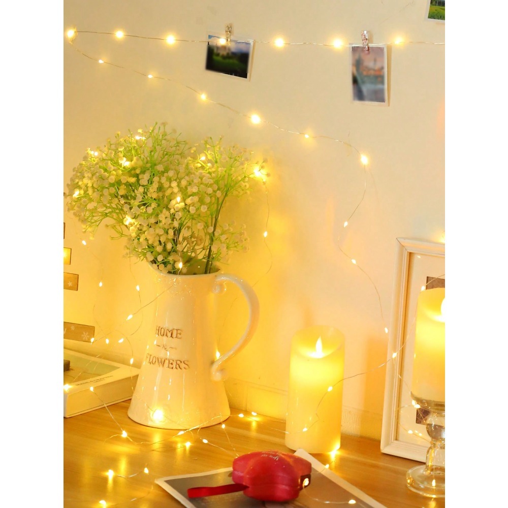 1pc Warm White LED Copper Wire - Led Fairy String Lights recensione e prezzo