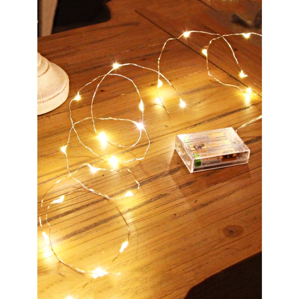 1pc Warm White LED Copper Wire - Led Fairy String Lights recensione e prezzo